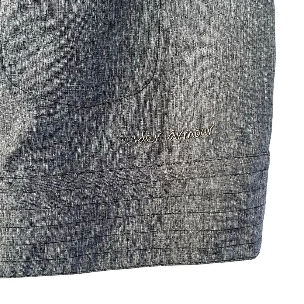 Under Armour MNT Women's Skirt Size 8 Gray Pockets Zip Golf Mini Activewear - Picture 14 of 15
